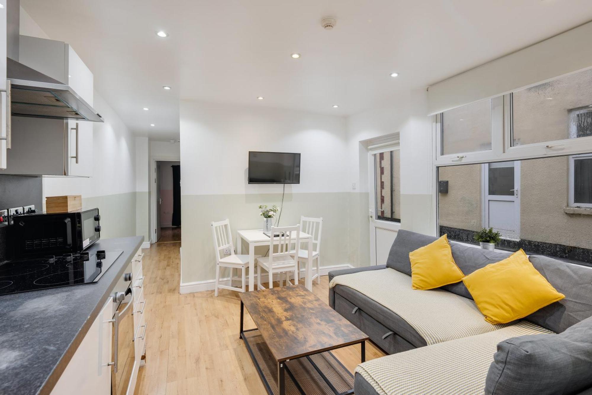 2 Bedroom Apartment For Up To 6 Nr Centre Cardiff Eksteriør billede